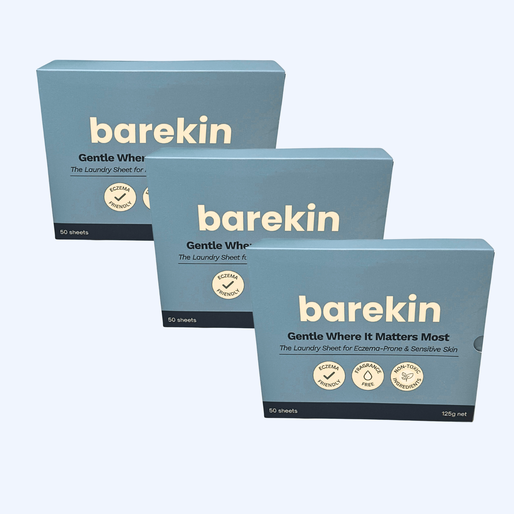 Sensitive Fragrance-Free Laundry Sheets 1 box (50 Sheets) - Up to 50 loads